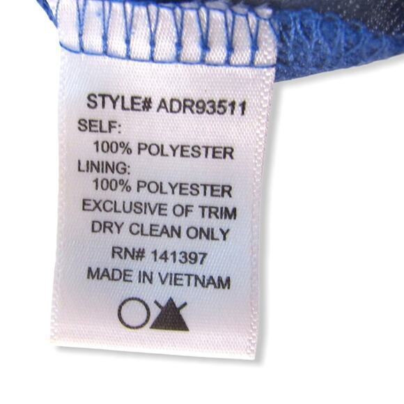 Astr Women's Lace Sleeve Tunic Top M Blue Pink Floral Bell Sleeves Flowy Blouse - Picture 8 of 12